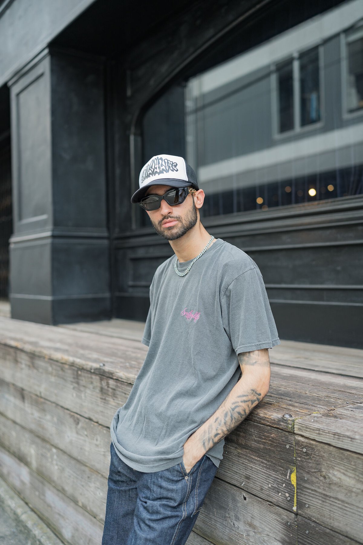 Smiley life | PRINT GRAFFITI LOGO CAP | Smiley_