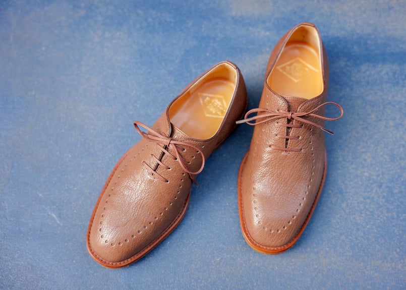 OFFICINE CREATIVE イントレチャートレザー ホールカットシューズ OFFICINE CREATIVE イントレチャートレザー ホールカット