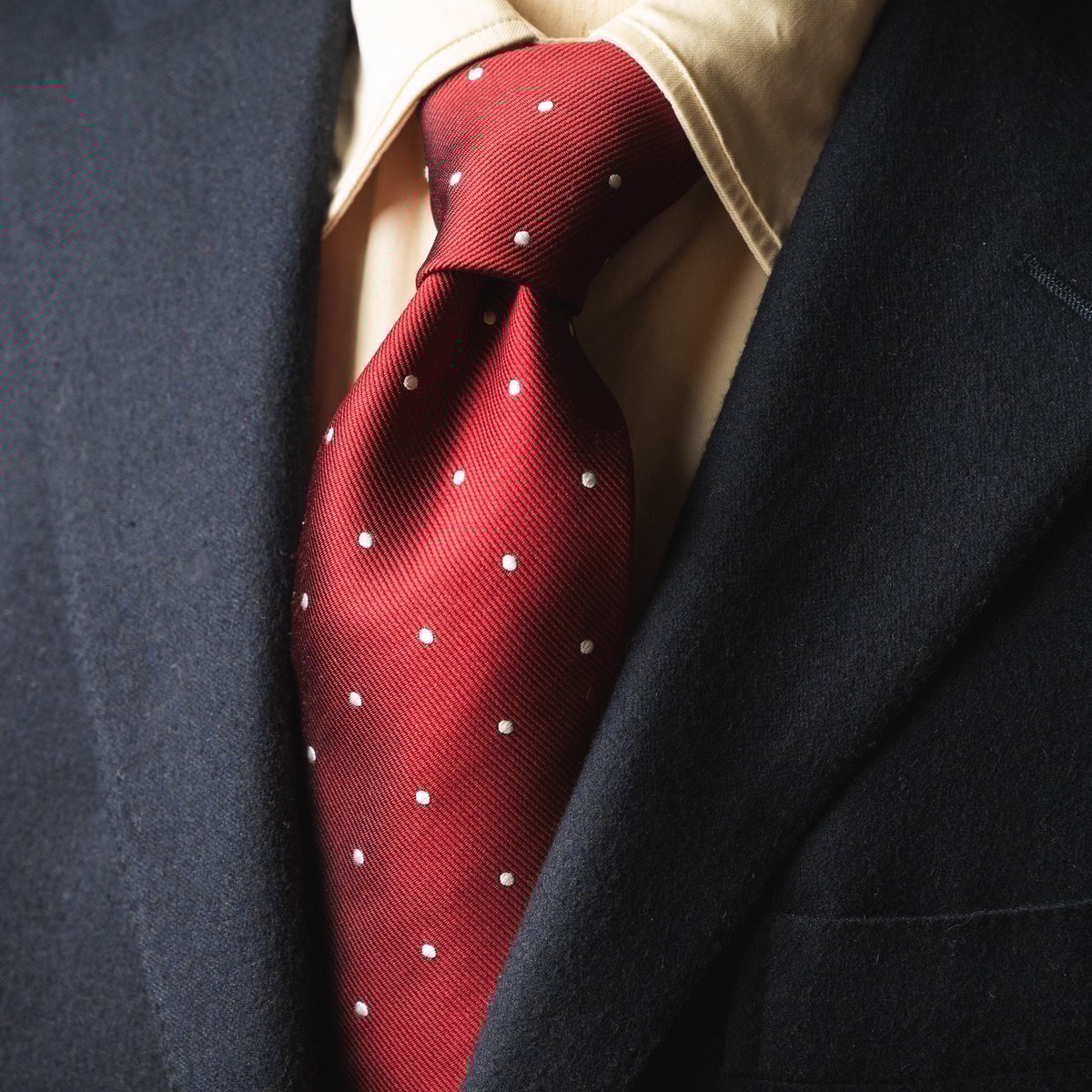 レディッシュブラウン ドットタイ | Atelier BERUN