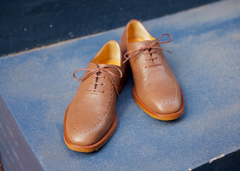 8.5 ベルルッティ ホールカットシューズ 革靴 レザー ブラウン ベルルッティ Berluti 革靴 8.5 - メルカリ