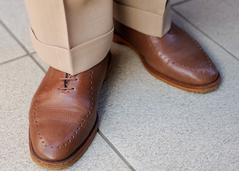 BERUN ホールカットレザーシューズ | Atelier BERUN