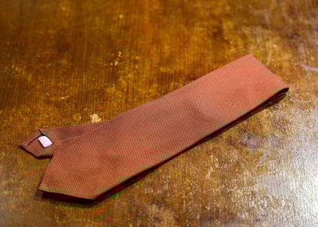 Atelier BERUN グレイッシュブラウン ウールタイ Atelier BERUN グレイッシュブラウン ウールタイ