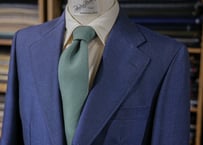 Hopsack Sport Tie -Green-