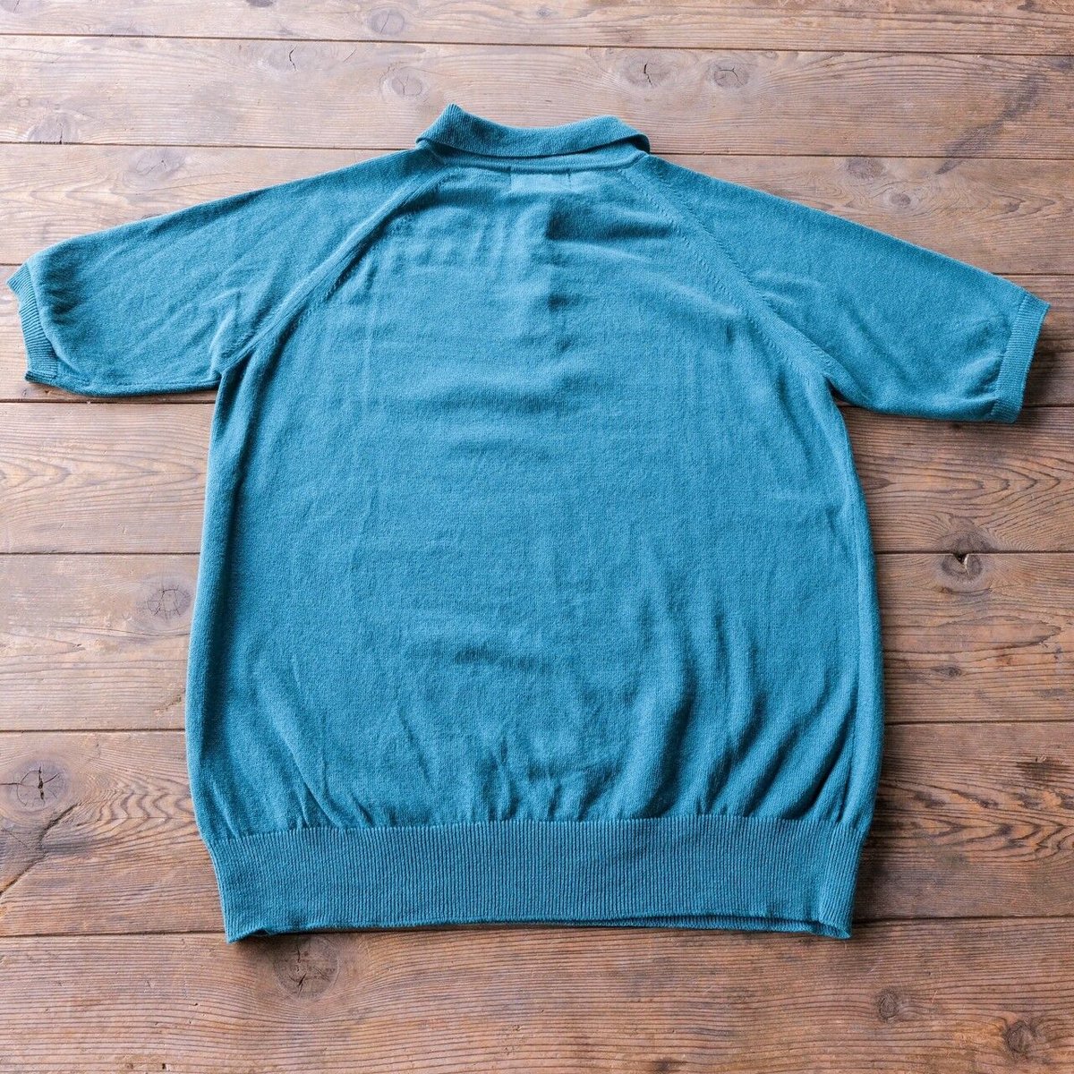 Atelier BERUN 半袖コットンニットポロ Lavender】BERUN半袖ニットポロ | Atelier BERUN