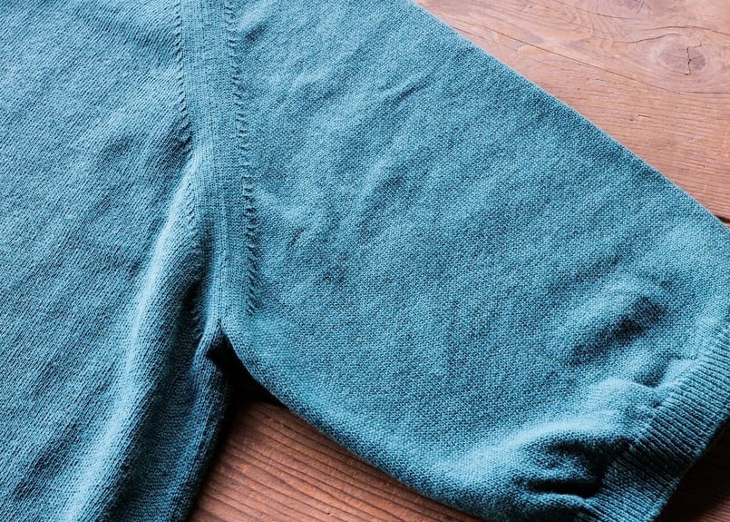 Forest Green】BERUN半袖ニットポロ | Atelier BERUN