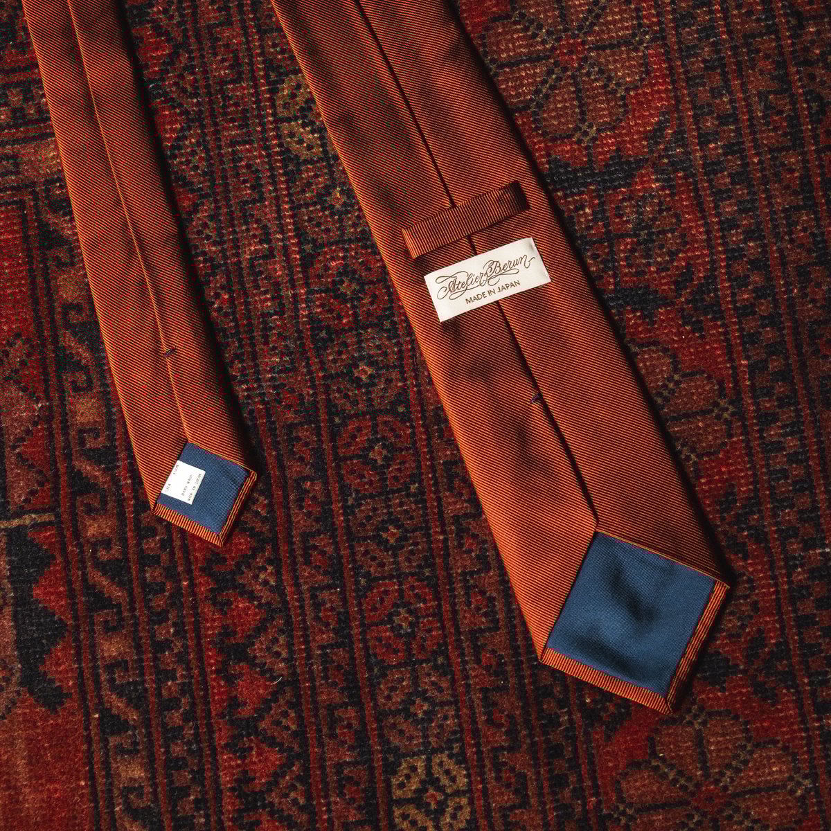 ダルオレンジ ソリッドタイ | Atelier BERUN