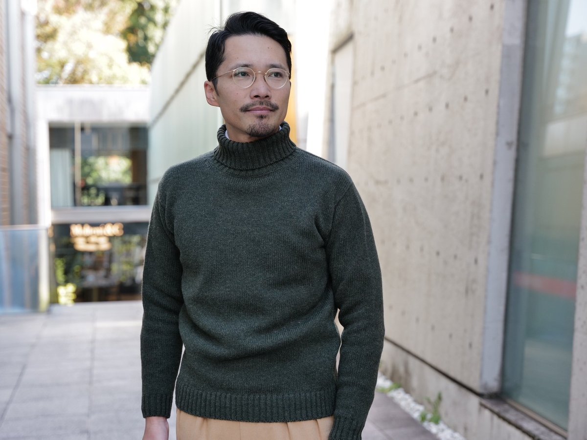 アトリエgg メレンゲの気持ち(タートルニット)