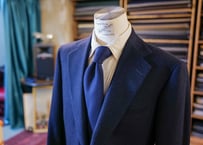 Atelier BERUN グレイッシュブラウン ウールタイ Atelier BERUN グレイッシュブラウン ウールタイ