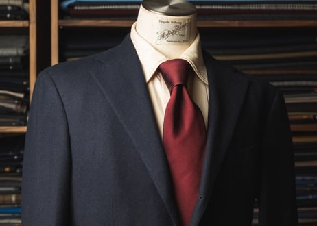 Atelier BERUN グレイッシュブラウン ウールタイ Atelier BERUN グレイッシュブラウン ウールタイ Atelier BERUN