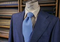 Hopsack Sport Tie -Sky Blue-