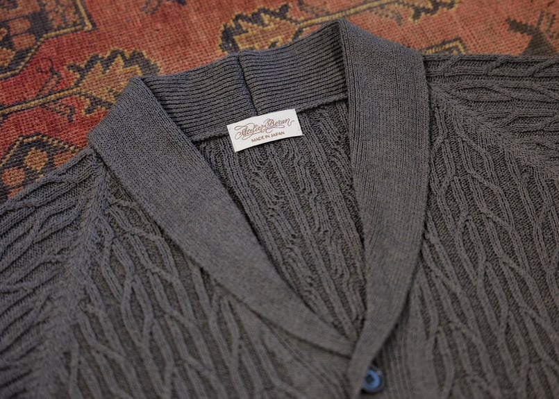 希少✨【バーバリーブルーレーベル】ケーブルフードカーディガン ファー グレー38 希少✨【バーバリーブルーレーベル】ケーブルフードカーディガン