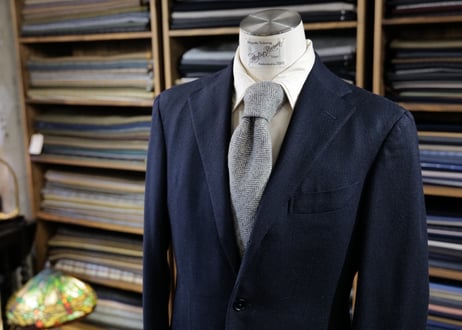 Atelier BERUN アトリエベルン レジメンタルタイ ブラウン / ダーク