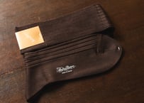 BERUN Supima Cotton ロングホーズ 【ブラウン】