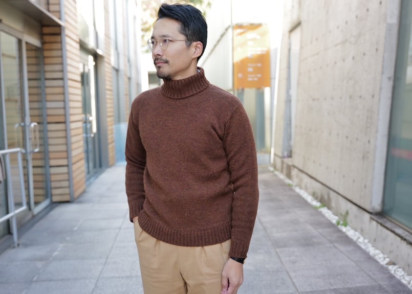 アトリエG・G アトリエジジ フラワーマーケット タートルニット GG