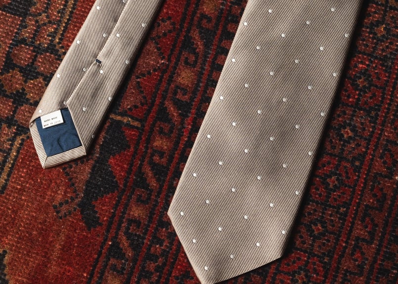 シルバードット フォーマルネクタイ | Atelier BERUN