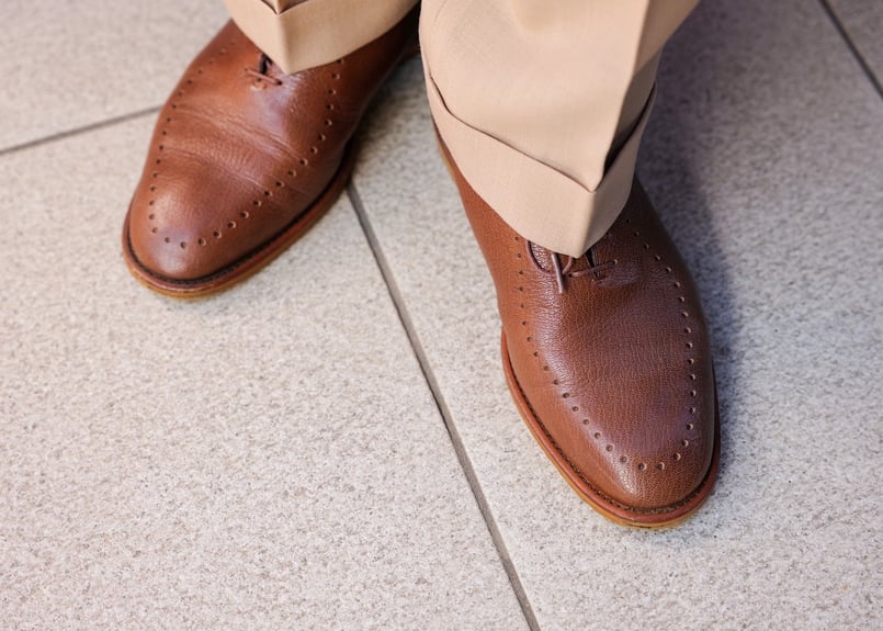 BERUN ホールカットレザーシューズ | Atelier BERUN