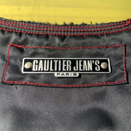 Gaultier jeans Boa vest