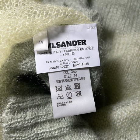 Jil sander 19AW mohair knit