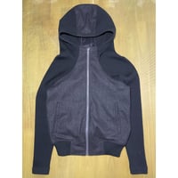 Y-3 13AW knit docking hoodie