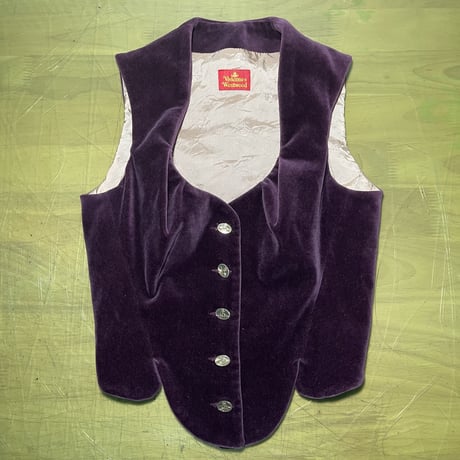 Vivienne Westwood velours vest