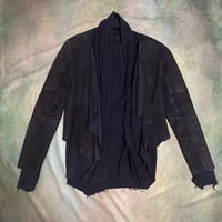 no id. leather jacket