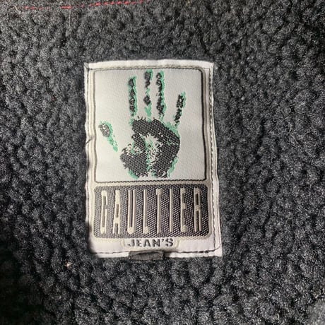Gaultier jeans Boa vest