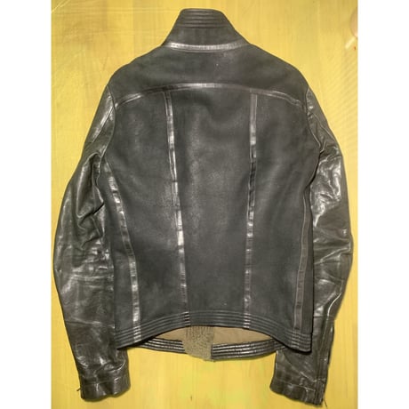 Rick owens leather jacket