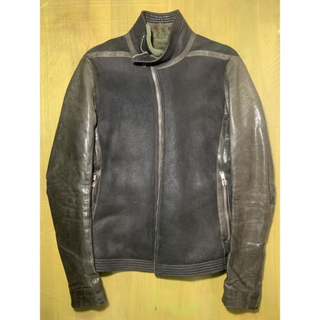 Rick owens leather jacket