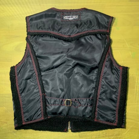 Gaultier jeans Boa vest
