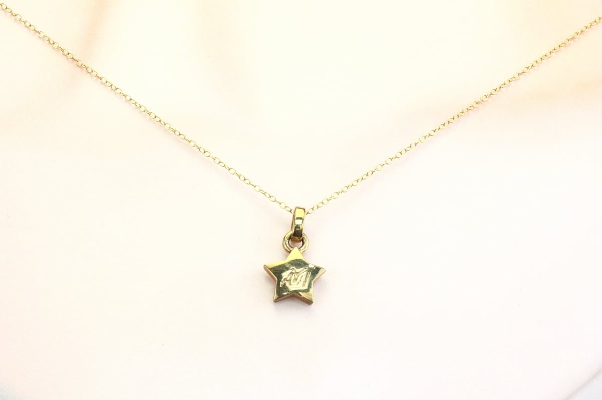 ミュージシャン Star Necklace Gold ミュージシャン Star Necklace Gold Gold Star Pendant Necklace