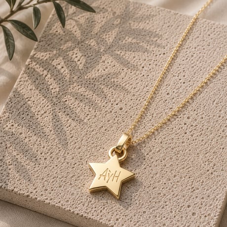 small ayh star Necklace(K10ゴールド/小サイズ)