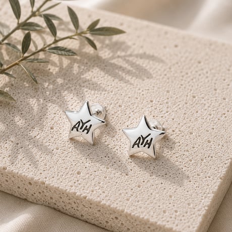 Star Earrings(シルバー)
