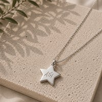 ayh star Necklace(シルバー/中サイズ)