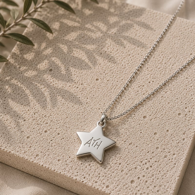 ayh star Necklace(シルバー/中サイズ) | AYH.JEWELRY