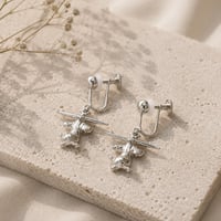 Pooh Earrings(シルバー)