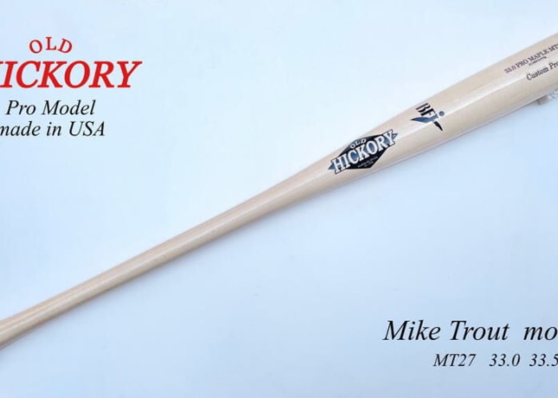 OLD HICKORY 野球バット アメリカ製 マイクトラウト MT27