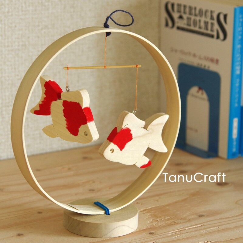 ハンドメイドモビール☺︎ ☁︎金魚の池☁︎ 【SOLD】 ハンドメイドモビール☺︎ ☁︎金魚の池☁︎ 【SOLD】