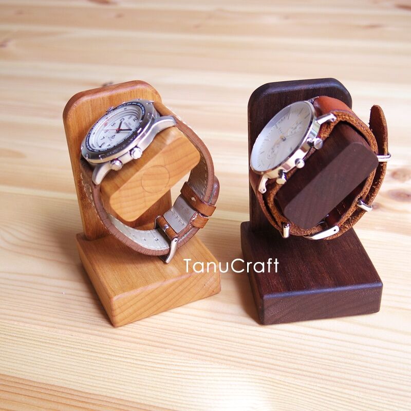 木製ウォッチスタンド | TanuCraft オンラインショップ