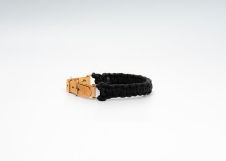 犬用 首輪 マクラメ【macramé leather collar 】