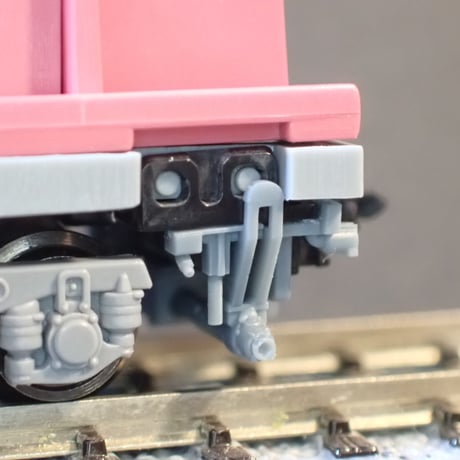 【リニューアル中】783系みどり・ハイパーサルーンCM33編成4両分トイレタンク・車端配管/Nゲージ