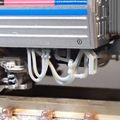 HOT7000系スーパーはくとトイレタンク・車端床下機器6両分/Nゲージ