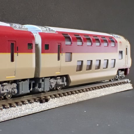 285系サンライズエクスプレス トイレタンク・車端部床下機器7両分グレイ色