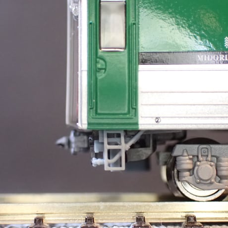 【リニューアル中】783系みどり・ハイパーサルーンCM33編成4両分トイレタンク・車端配管/Nゲージ