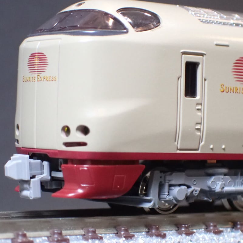 285系サンライズエクスプレス スノープロウ2個入りグレイ色 | Slope