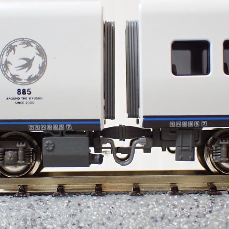 【リニューアル予定】885系シリーズ トイレタンク・車端機器パーツ6両分/Nゲージ