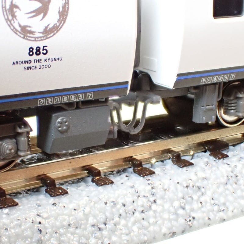 885系シリーズ トイレタンク・車端機器パーツ6両分/Nゲージ | Slope