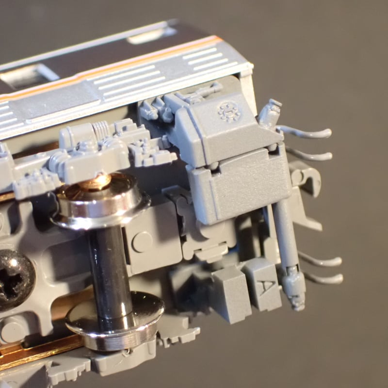 塗装済み】キハ85系トイレタンク・車端機器/増結B 4両分/Nゲージ