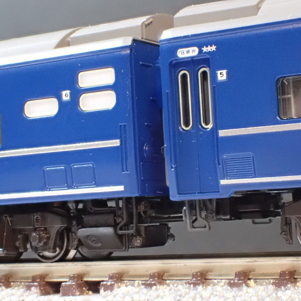 Kタイプ14系24系寝台車トイレタンク・ドア下ステップ8両分＋カニ