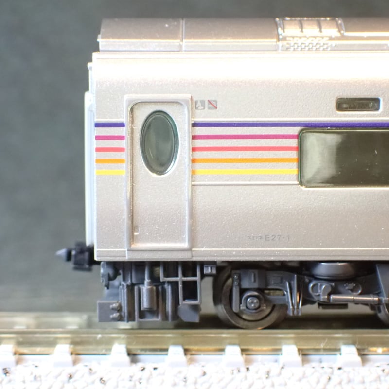 E26系 カシオペア 12両 フル編成 ジャンク Tタイプ【塗装済み】 E26系カシオペア車端タンク・機器フル編成12両分
