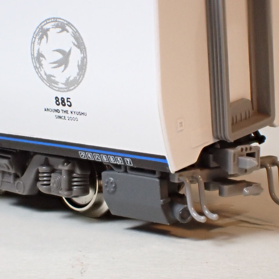 885系シリーズ トイレタンク・車端機器パーツ6両分/Nゲージ | Slope